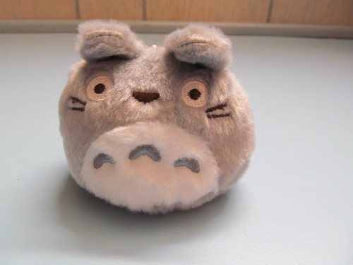 Portachiavi totoro peluche - totoro, 3"