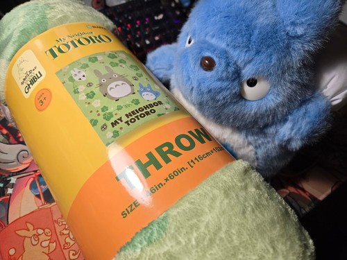 Coperta peluche totoro - coperta, peluche;