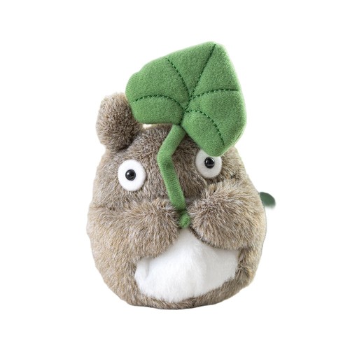 Grande totoro con foglia - grande,